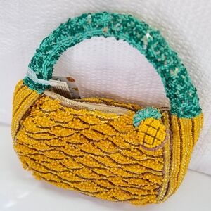 Viral Beaded Pineapple Handbag